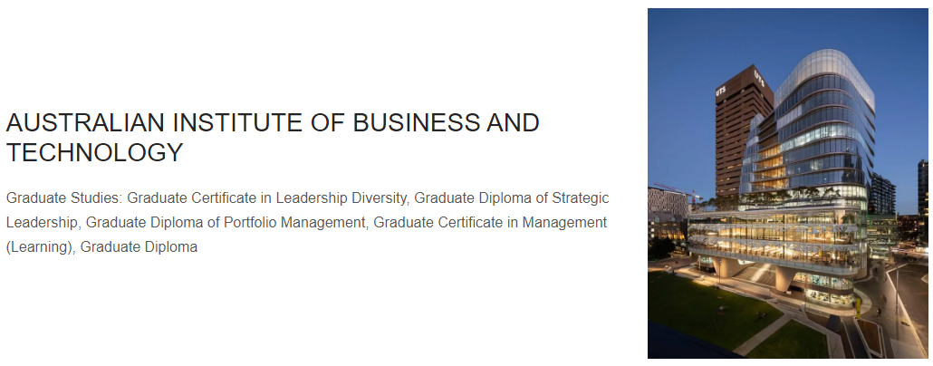 University of Australian institute of business and technology